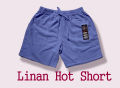 Woman's casual Linen Hot  Shorts comfortable and cheap Price Cotton Fabric with Front Pockets and Elastic Waist Band. 