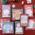 50 Sheets Funny Christmas Notepads, Santa Notepads Christmas Sticky Notes Memo Pads for Christmas Holidays Decoration Present. 