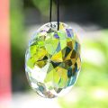 Glass Chandelier 60MM Mandala Suncatcher Clear DIY Crafts Mandala Pendant Flower Faceted Round Prisms Wedding Decorations. 