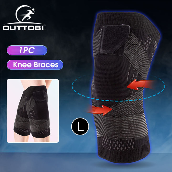 Outtobe 1PC Knee Braces Knee Support Pad Light & Thin Breathable Sport