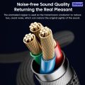 Sirend Toocki Aux Cable Speaker Wire 3.5mm Jack Audio Cable For Computer Headphone Adapter Xiaomi Laptop HIFI Sound Quility Cable. 