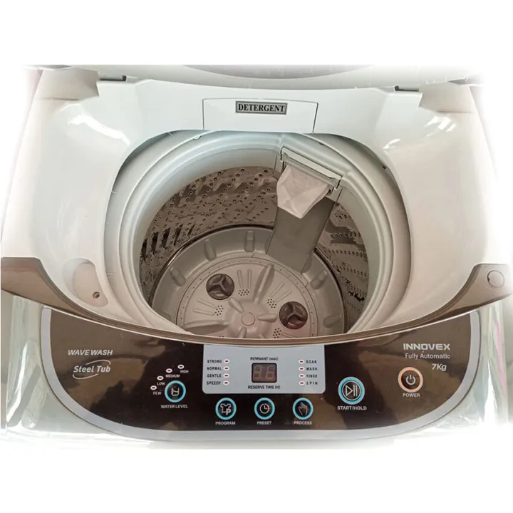 Innovex%20washing%20machine%20Steel%20tub%207KG%20Washing%20Machine%20-%20Gray%20With%205%20years%20Damro%20Warranty%20-%20Image%204