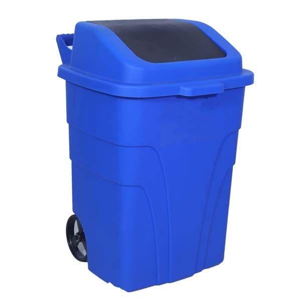 Garbage Bin 84 Lts Swing Lid (with wheels)