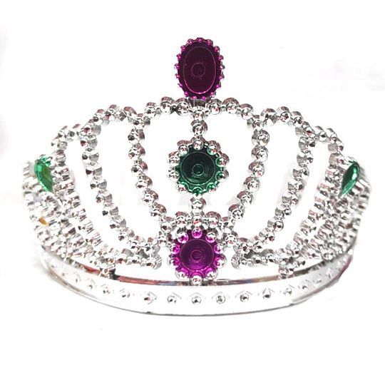 Bride TO Be Party Birthday Plastic Crown Gold / Silver