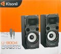 Kisonli U-9004  Usb Multimedia Gaming Speaker 2.1 [id: 10157]. 
