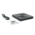 6 in 1 Burner Portable External USB3.0/Type-C Dvd-Rw Disc Optical Drive Dvd-Rom Burner Multifunction Dvd Drive, Easy to Use Fine Workmanship. 