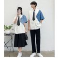Business Attire College Style High School Students Summer Korean Style Junior High School StudentsjkUniform Women's Suit Graduation Ceremony Dress Photo. 