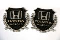 Honda  Steel Vip Badge - 2 Pieces. 