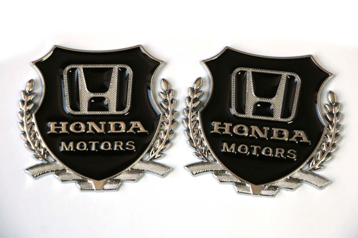 Honda  Steel Vip Badge - 2 Pieces
