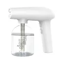 Handheld Blue Light Ozone Disinfection Gun Sprayer Portable Charging XSD031 pro - white. 