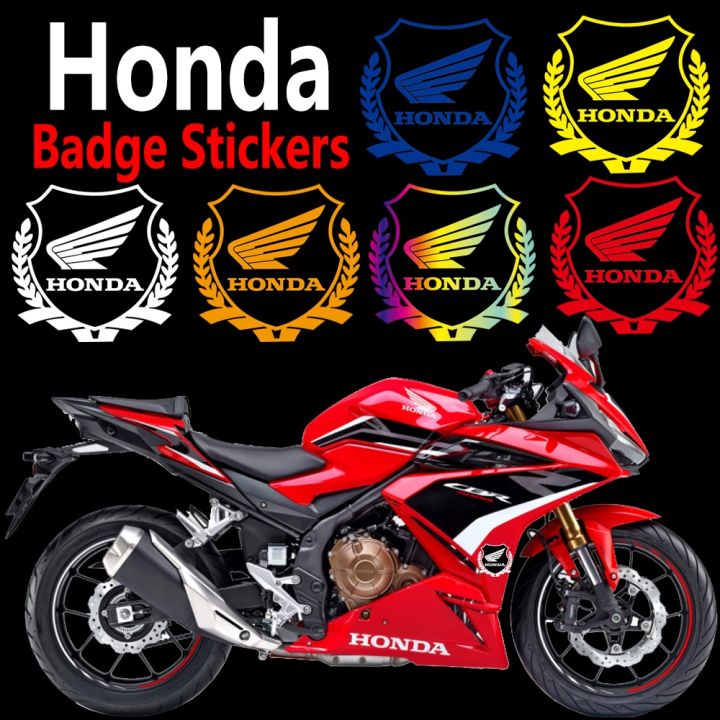 Honda VIP Ear Of Wheat Logo Body Side Label Color Honda Motorcycle Label Personality Creative Modification Sticker