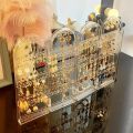 Jewelry Shelf Display Stand Home Storage Necklace Earrings Hanger Storage Box Large Capacity Transparent Jewelry Box. 
