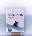 Mini USB WiFi Adapter N 802.11N Wi-Fi Dongle 300Mbps. 