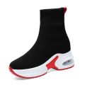 Height Increasing Insole Women's Shoes Boots Spring and Autumn2023New Women's Boots Stretch Knitted Sports Casual Socks Short Boots Mid-Calf. 