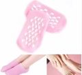 Moisturizing Gel Socks Foot Care Gel Moisturizing Silicone Socks Non Slip Heel Socks Chapped Foot Care Socks Women Men Soft Feet Rough Skin Pedicure Comfortable Spa Silicone Gel Lined Moisturizing Socks, Full Feet Protector Beauty Foot Mask for Softening. 