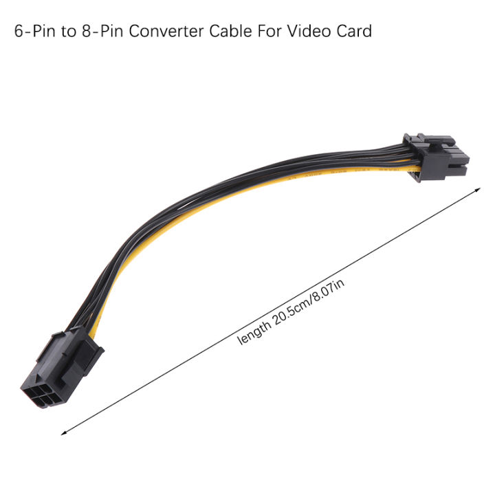 6-Pin%20To%208-Pin%20PCI-E%20Power%20Converter%20Extension%20Cable%20For%20Video%20Card%20Graphics%20Adapter%20Cable%20Powered%20Adapter%20-%20Image%202