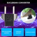 ⚡EU Adapter Plug 2 Flat Pin To EU 2 Round Pin Plug Socket Power Charger Plug Adaptor Convertor Travel Adapter. 