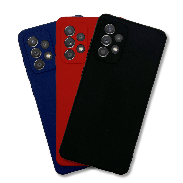 Ultra Slim Samsung Soft Silicon Case For Samsung Galaxy A52 5G Matte TPU Rubber Back Cover