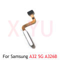 For Samsung Galaxy M32 M325F / M52 5G / A32 5G A326B Power Switch ON OFF Home Button Side Key Flex Cable No Fingerprint Touch ID. 
