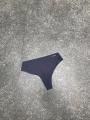 Laser Cut One Piece Seamless Women's Underwear T-back Thong Panties. 