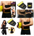 All-in-One Sweat Slim Belt for Men and Women Adjustable Waist Trainer and Tummy Trimmer Hot Shaper for Fitness and Well-Being. 