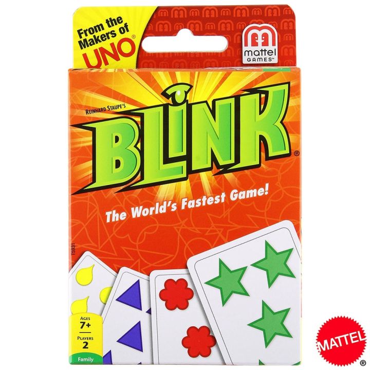 UNO Blink - The World's Fastest Card Game - Mattel Games | Daraz.lk