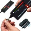 Diamond Tester Pen, High Accuracy Jewelry Diamond Tester+60X Mini LED Magnifying, Professional Diamond Selector. 
