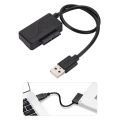 PC CD DVD Rom SATA To USB 2.0 Converter Slimline Sata USB Adapter Drive Cable. 