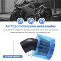 Sojhoop 35Mm Air Filter Cleaner 45 Degree Bend Splash Proof Plastic Cover Waterproof Motorcycle 50Cc 110Cc 125Cc ATV Quad Scooter Go Kart Moped Pit Dirt Racing Super Pocket Bike + Cover. 
