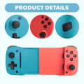 D3 Stretchable Bluetooth 5.0 Game Controller for Mobile Phone Android IOS Blue Red. 