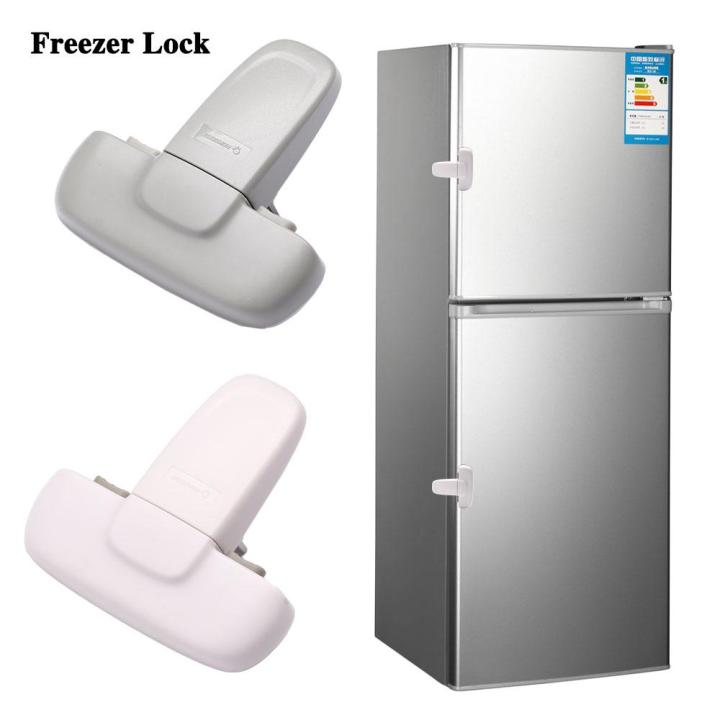 Toddler%20Cabinet%20Child%20Lock%20Protector%20Refrigerator%20Catch%20Freezer%20Lock%20Baby%20Safety%20Fridge%20Door%20Lock%20-%20Image%202