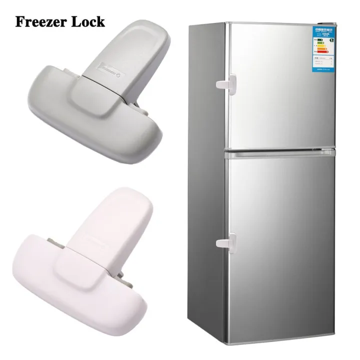 Toddler%20Cabinet%20Child%20Lock%20Protector%20Refrigerator%20Catch%20Freezer%20Lock%20Baby%20Safety%20Fridge%20Door%20Lock%20-%20Image%202