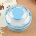 Practical PP Makeup Box ABS Plush Baby Powder Box Talcum Powder Box. 