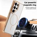 (COD) Star Shield Thin Circle MagSafe Phone Case For Samsung Galaxy A26 5G/Samsung Galaxy A36/Samsung Galaxy A55 5G/Samsung Galaxy S24 5G/Samsung Galaxy A16 5G/Samsung Galaxy S24+ 5G/Samsung Galaxy S23 Ultra 5G/Samsung G. 