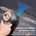 4 IN 1 Portable Rechargeable Home and Car Vacuum Cleaner. 