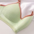 Adjustable Close-fitting Wireless Deep V Bra Shockproof Anti-sagging Brassiere for Women Thin Gathered Breasts Push Up Underwear Girls Ladies. 