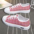 2023Spring New Canvas Shoes Women's Breathable Fashionable Sports Casual Shoes Korean Style Versatile Flat Student Shoes for Children. 
