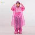 Rain Poncho Rain Jacket Rain Cape Lightweight Hooded Raincoat Waterproof Poncho for Pink. 