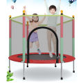 Kids Trampoline Galvanized Steel Pipe 55.1in Boys Girls Trampoline for Yard. 