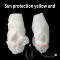 5/25/50PCS Dust Proof Shoe Bag Drawstring Shoe Storage Bag Non Woven Fabric Handbag White Shoe Covers for Travel. 