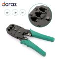 Network Crimping Plier Multi-Function LAN Wire Modular Crimping Tool for RJ11 RJ12 RJ45. 