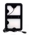 Fast charger Portable 6V 3.2W Polycrystalline Solar Panel for cell phone Charging with 5 in 1 cable Solar Panel board. 