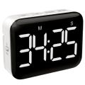 NOKLEAD Home LED Digital Screen Kitchen Timer Large Display Digital Timer Square Cooking Count Up Countdown Alarm Clock. 