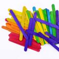 ice Cream sticks craft sticks popsicle sticks DIY crafts wooden sticks for kids 50 pcs pack. 