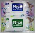 Nice and Clean Baby Wet Wipes Bundle Pack 4 x 80pcs with Lid (320Pcs). 