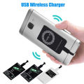Wireless Charging for IPhoen 5-7 Support USB Type C Fast Wireless Charger Adapter. 