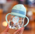 Durable 250ml Children’s Drinking Cup – Fun Cartoon Design, Leak-Proof with Straw, BPA-Free and Easy to Handle for Toddlers. 