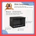 VibeVendor Dog Cage Cover Dog Kennel Cover Pet Crate Cover Windproof Dog Kennel Cover Waterproof Dog Cat Cage Cover gelaoph. 