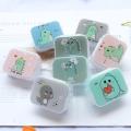 Contact Lens Case For Women Girl Fruit Pattern Lens Container Holder Storage Box Travel Kit Cute Contact Lenses Case. 