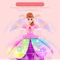 Electric Doll Toys Musical Dance Doll Flashing LED Light Rotating Music Princess Toy Girl Dancing Princess Fairy Toys. 